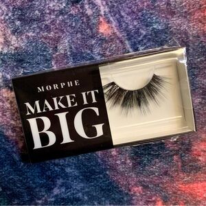 💜 Morphe Make It Big Extravagant Faux Mink Lashes “Big Dreams” Reusable - NWT